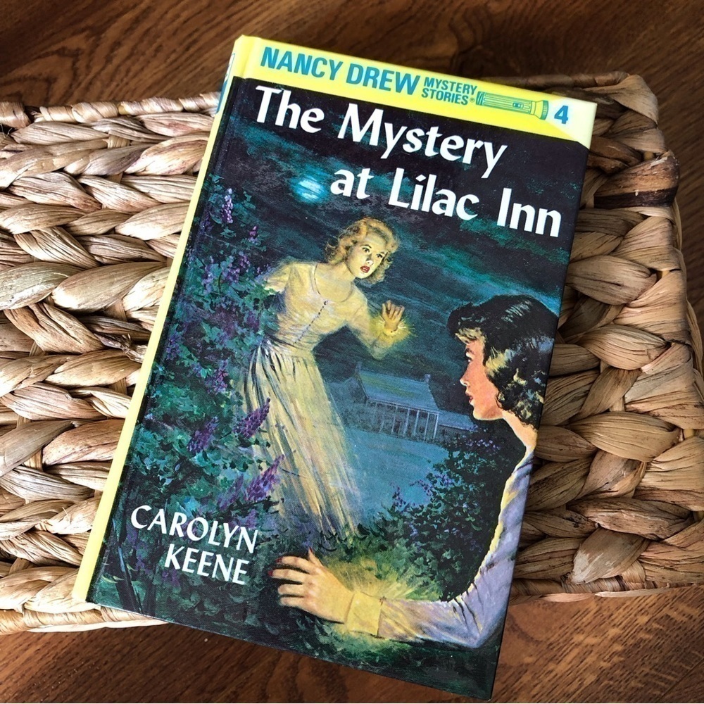 Vintage Nancy Drew Mystery: The Mystery at Lilac Inn #4 hardback book